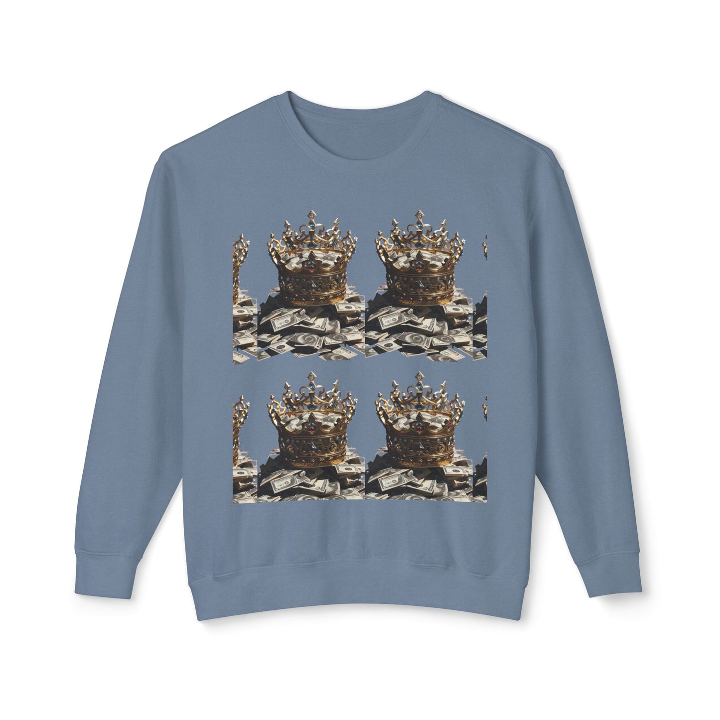 Limited Edition Crowned Comfort Men’s Lightweight Crewneck Sweatshirt