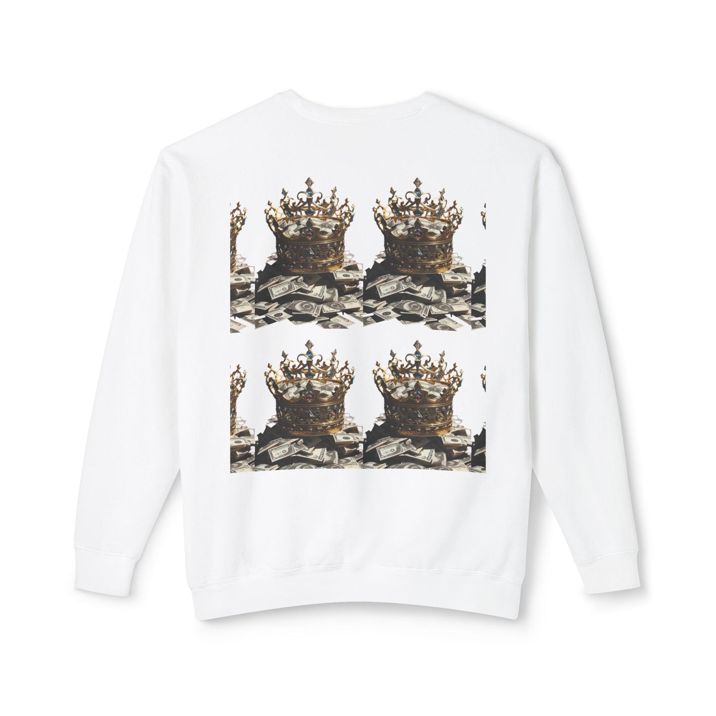Limited Edition Crowned Comfort Men’s Lightweight Crewneck Sweatshirt
