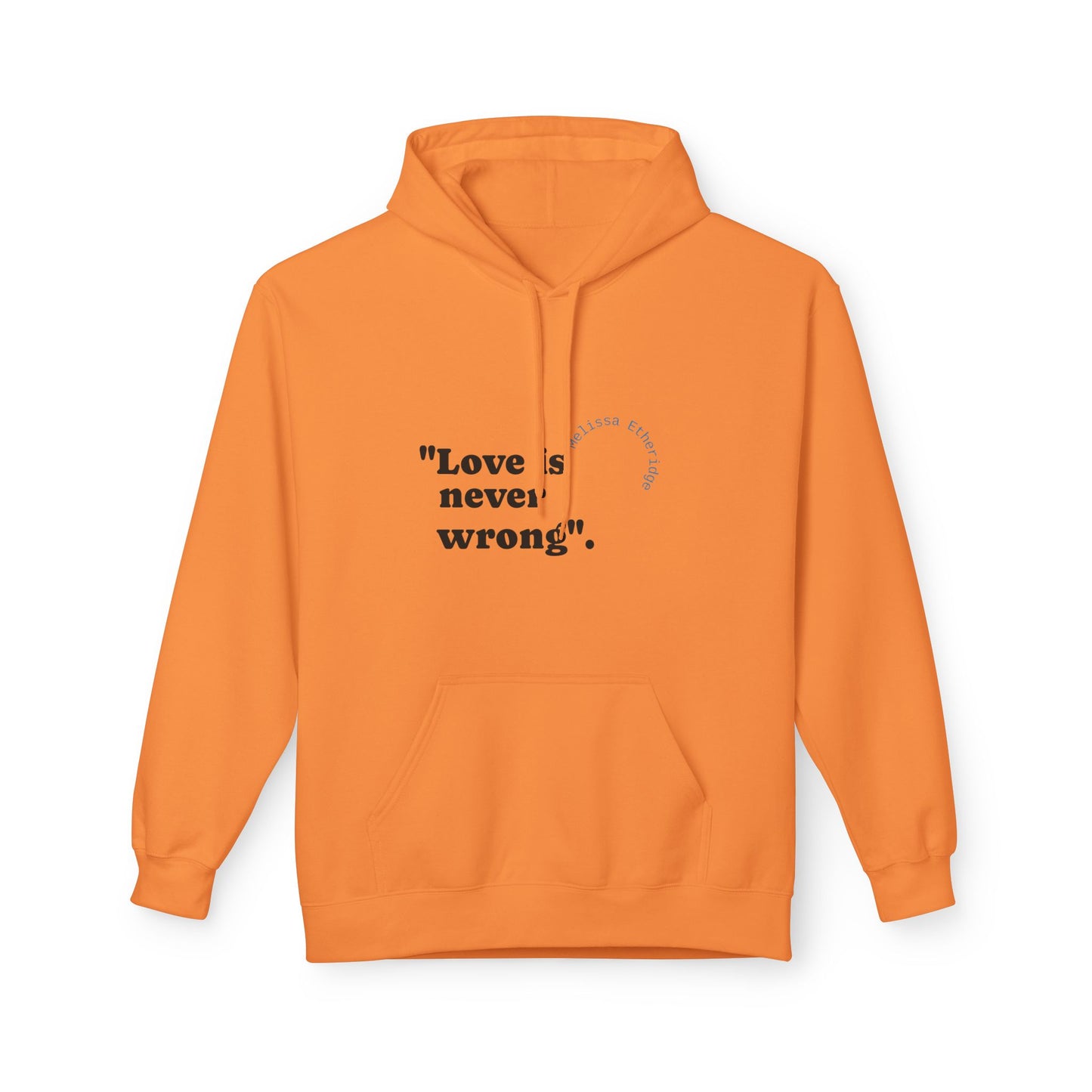 Unisex Pride Hoodie - Love Is Never Wrong