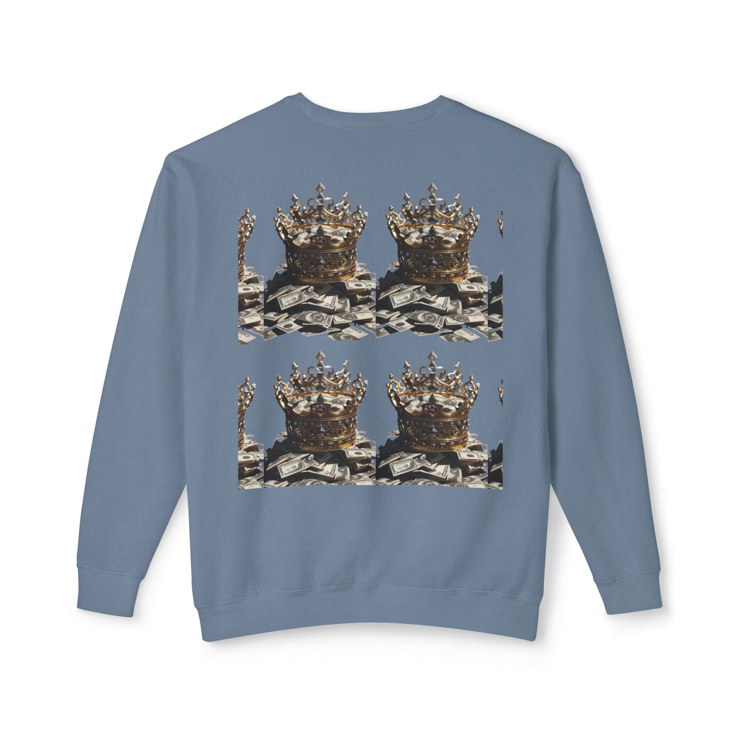 Limited Edition Crowned Comfort Men’s Lightweight Crewneck Sweatshirt
