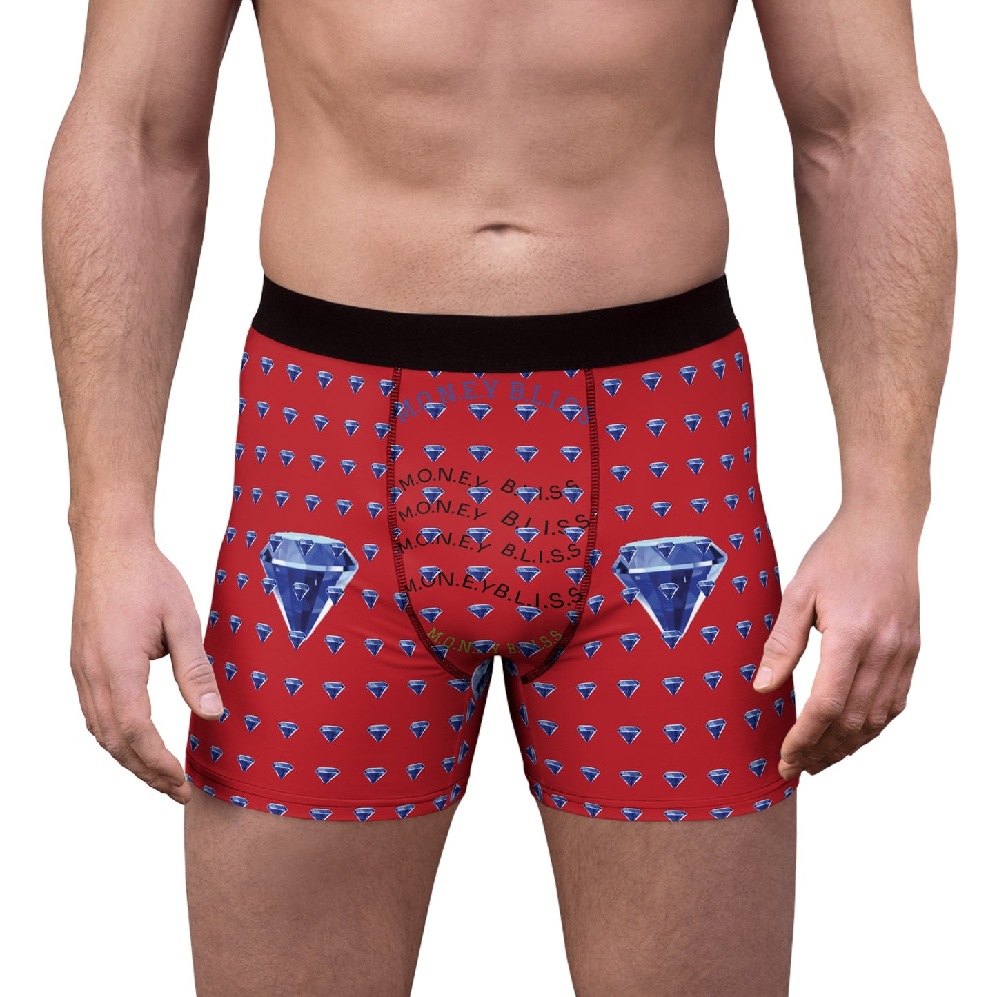 Diamonds & Bliss Men's Boxer Briefs