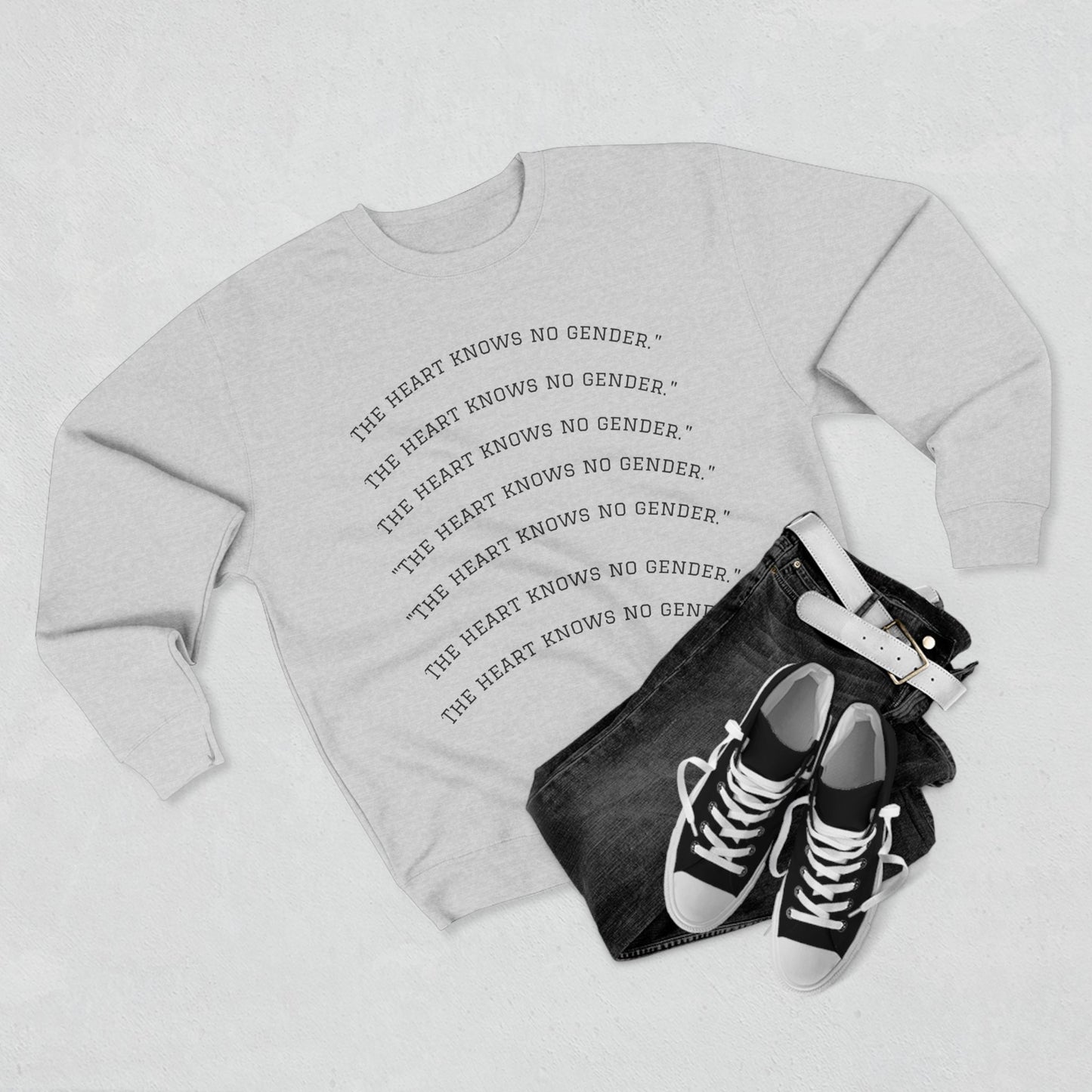 Unisex Pride Quote Sweatshirt