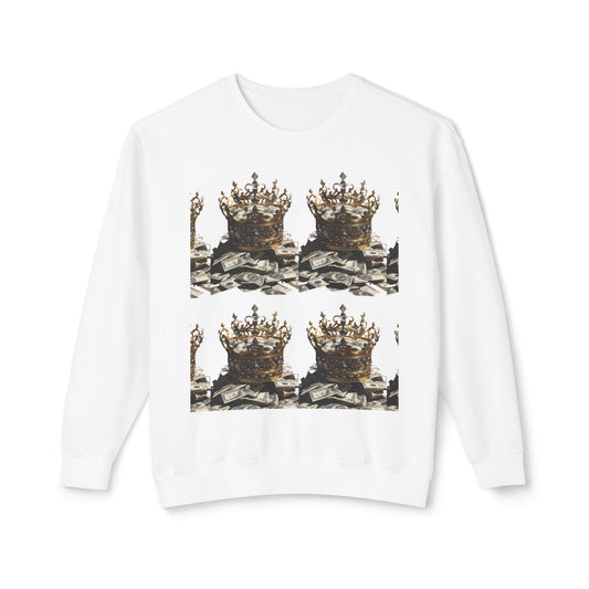 Limited Edition Crowned Comfort Men’s Lightweight Crewneck Sweatshirt