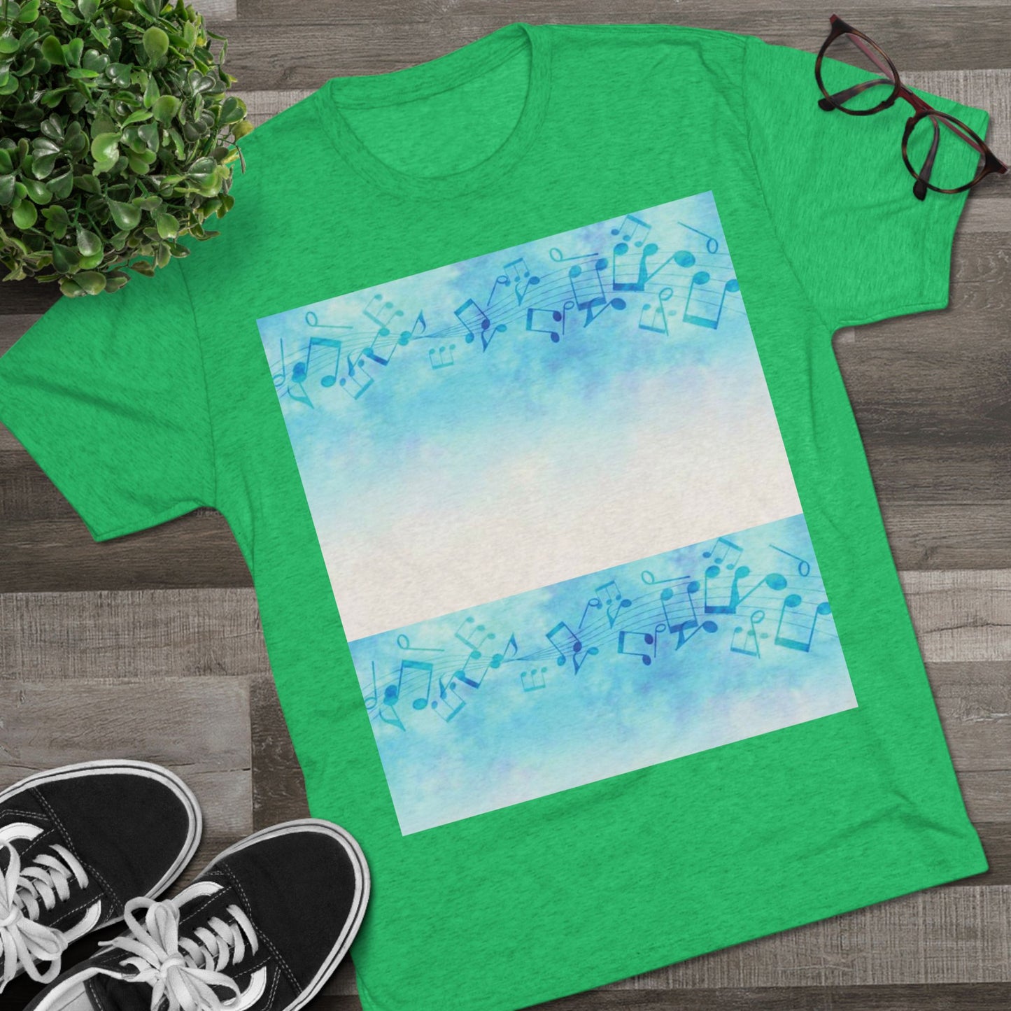 Men's Music Notes Tee
