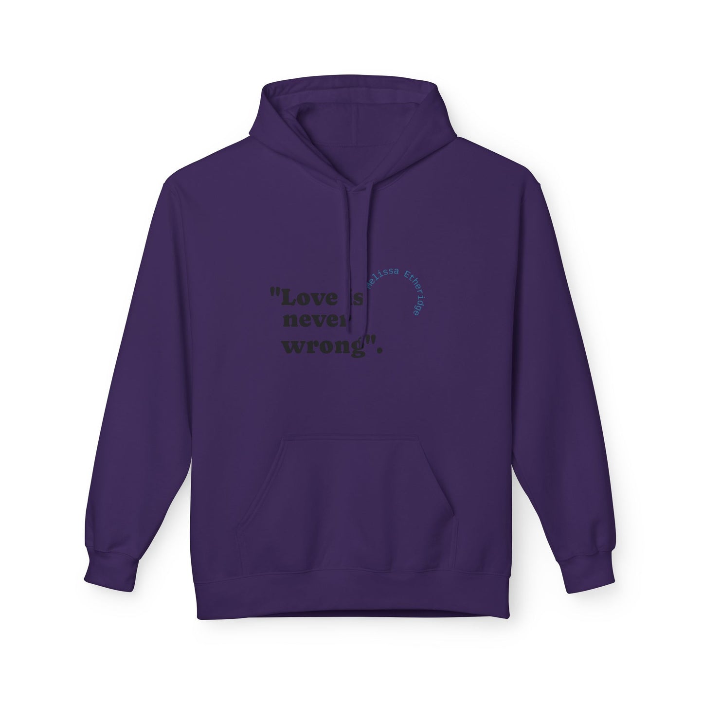 Unisex Pride Hoodie - Love Is Never Wrong