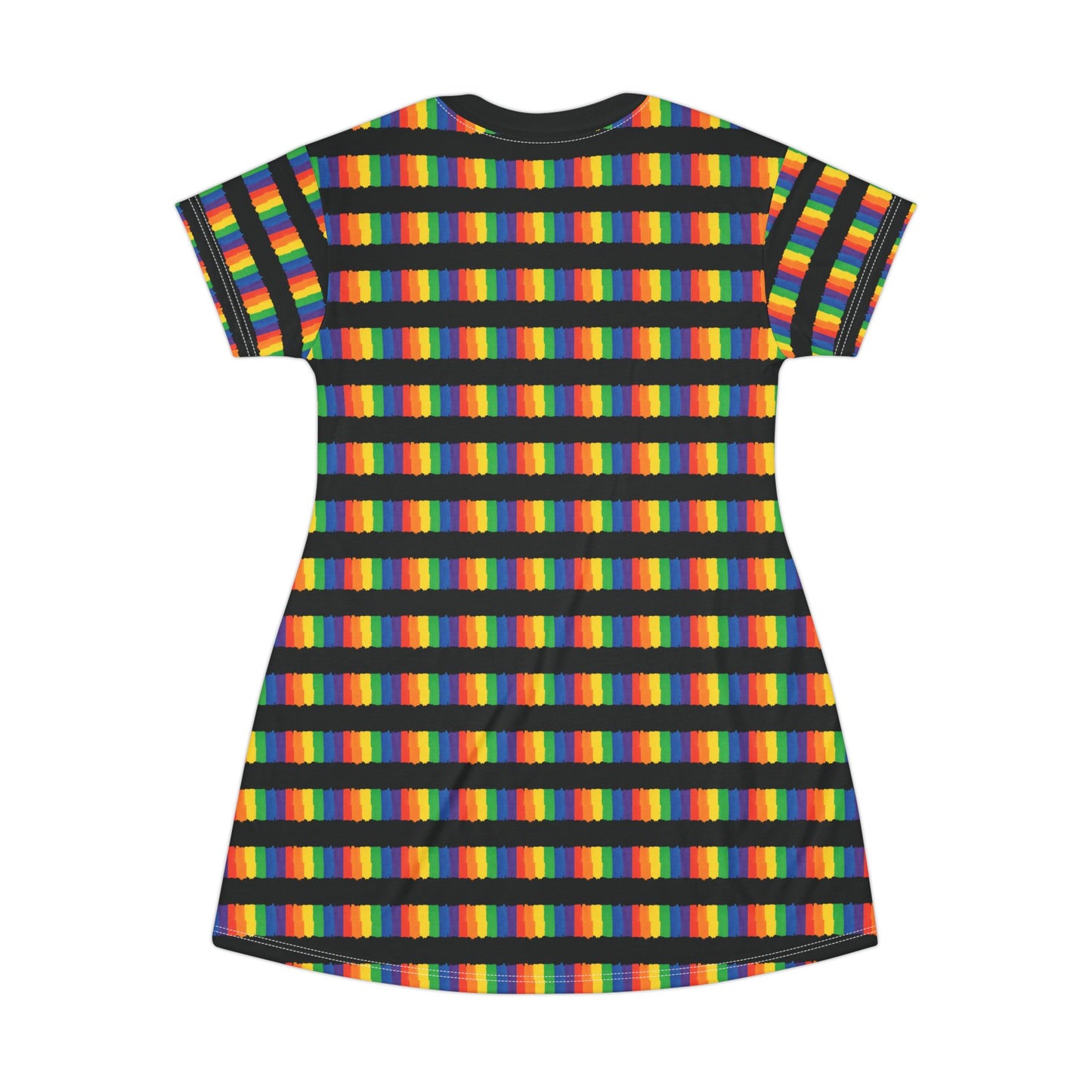 Rainbow Pride LGBTQ T-Shirt Dress