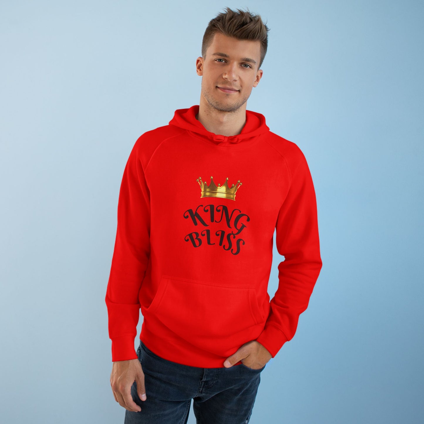 King Bliss Crown Hoodie Couple Set for Men