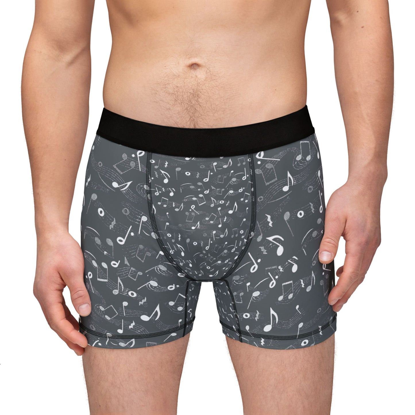 Musical Note Men's Boxers